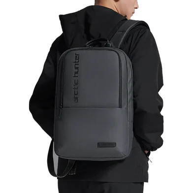 Arctic Hunter B00529 এক্সপ্যান্ডেবল ল্যাপটপ ব্যাকপ্যাক (গ্রে) — ছবি 5
