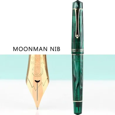 Majohn Moonman M800 সেলুলয়েড ফাউন্টেন পেন — ছবি 2