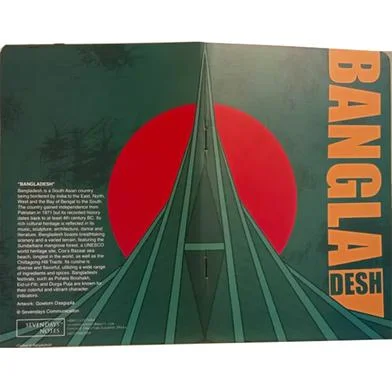 ওয়ার্ক সাইজ ও রেগুলার সাইজ বাংলাদেশ নোটবুক (স্মৃতি সৌধ) 2-প্যাক - SN2022061994 — ছবি 3