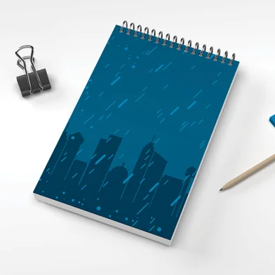 Reverie অফ হোয়াইট পকেটবুক Midnight Rain 200 পেজ — ছবি 2