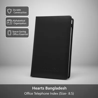 Hearts অফিস টেলিফোন ইনডেক্স (সাইজ- 8.5) — ছবি 3