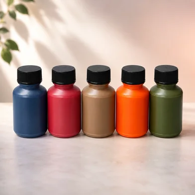 Acramin রেডি কালার ফর ফেব্রিক পেইন্টিং 10 কালার — ছবি 2
