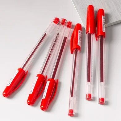 Deli বলপয়েন্ট পেন-0.7 মিমি-50 পিস - EQ99-RD — ছবি 4