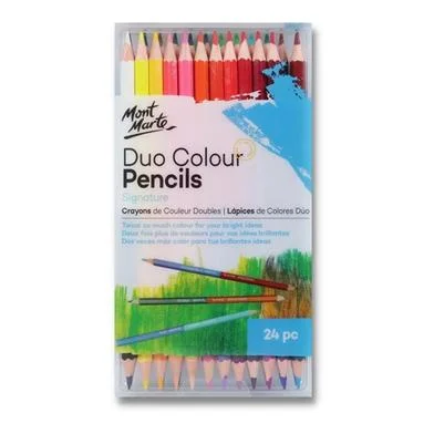 Mont Marte Duo সিগনেচার কালার পেন্সিল 24 পিস — ছবি 3