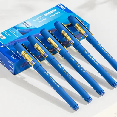 Deli ম্যাট Arris জেল পেন-0.7 মিমি-12 পিস - EG84-BL — ছবি 4