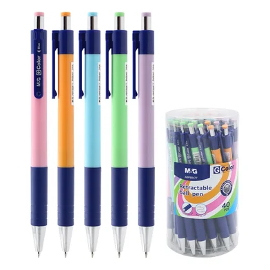 M&G ABP-88477 মেকানিক্যাল পেন ব্লু ইংক 0.7 মিমি 3 পিস — ছবি 2