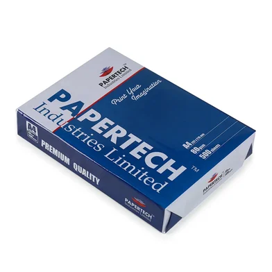Papertech অফসেট পেপার, A4, 80 জিএসএম (প্যাক অফ 500 শিট) — ছবি 3