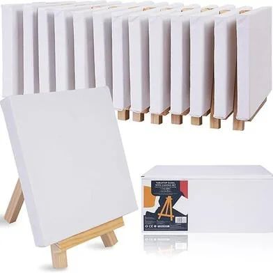 হোয়াইট মিনি ক্যানভাস 5x5 ইঞ্চি - 1 পিস — ছবি 4