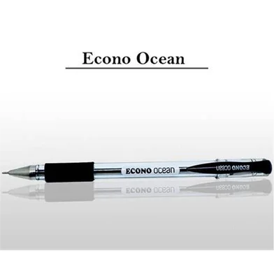 GQ ইকোনো ওশান বলপেন ব্ল্যাক ইংক - 5 পিস — ছবি 3