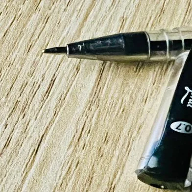 Alpha বলপেন ব্ল্যাক 0.7 মিমি-6 পিস - A-100 — ছবি 2