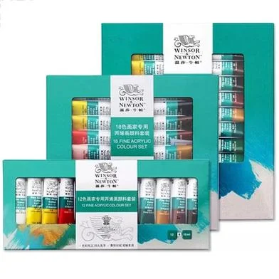 Winsor And Newton অ্যাক্রিলিক কালার 12 শেড 10 মিলি — ছবি 4