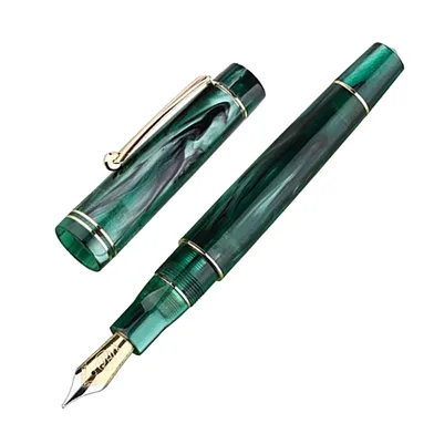 Majohn Moonman M800 সেলুলয়েড ফাউন্টেন পেন — ছবি 4