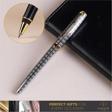 Parker সিলভার কালার গিফট বলপেন - (উইদাউট বক্স) — ছবি 2
