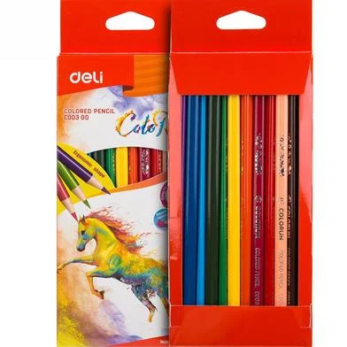 Deli কালার্ড পেন্সিল 12 কালার - EC00300 — ছবি 2