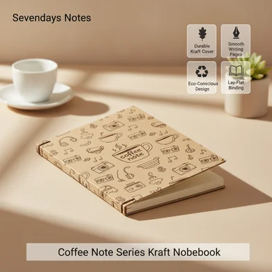 কফি Note সিরিজ ক্র্যাফট নোটবুক - SN20218147 — ছবি 2