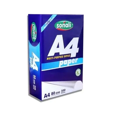 সোনালী A4 পেপার 80 জিএসএম 500 শিট — ছবি 3