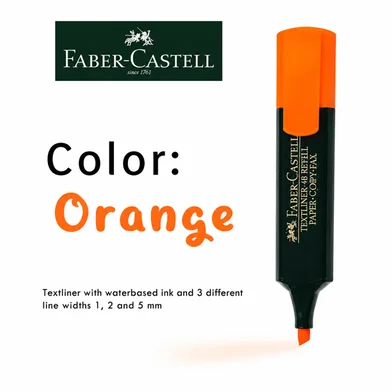 Faber Castell টেক্সটলাইনার-10 পিস — ছবি 3